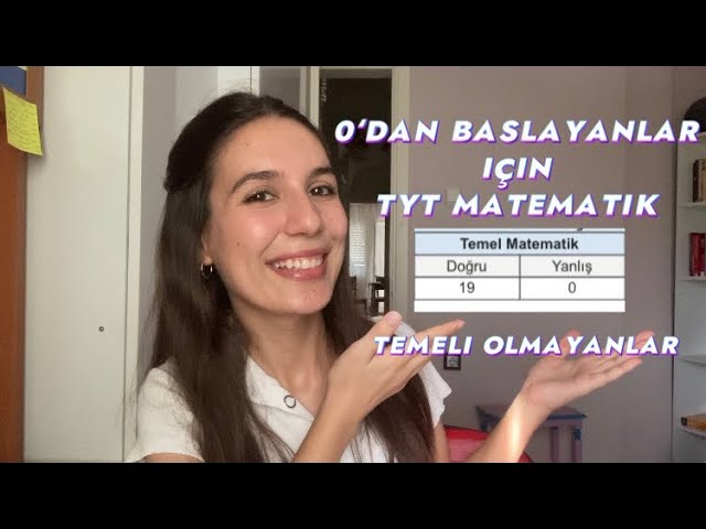 hiç temeli olmayan biri üniversite sınavına nasıl hazırlanır