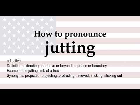 jutting definition