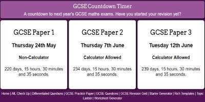 how many days until gcse 2024