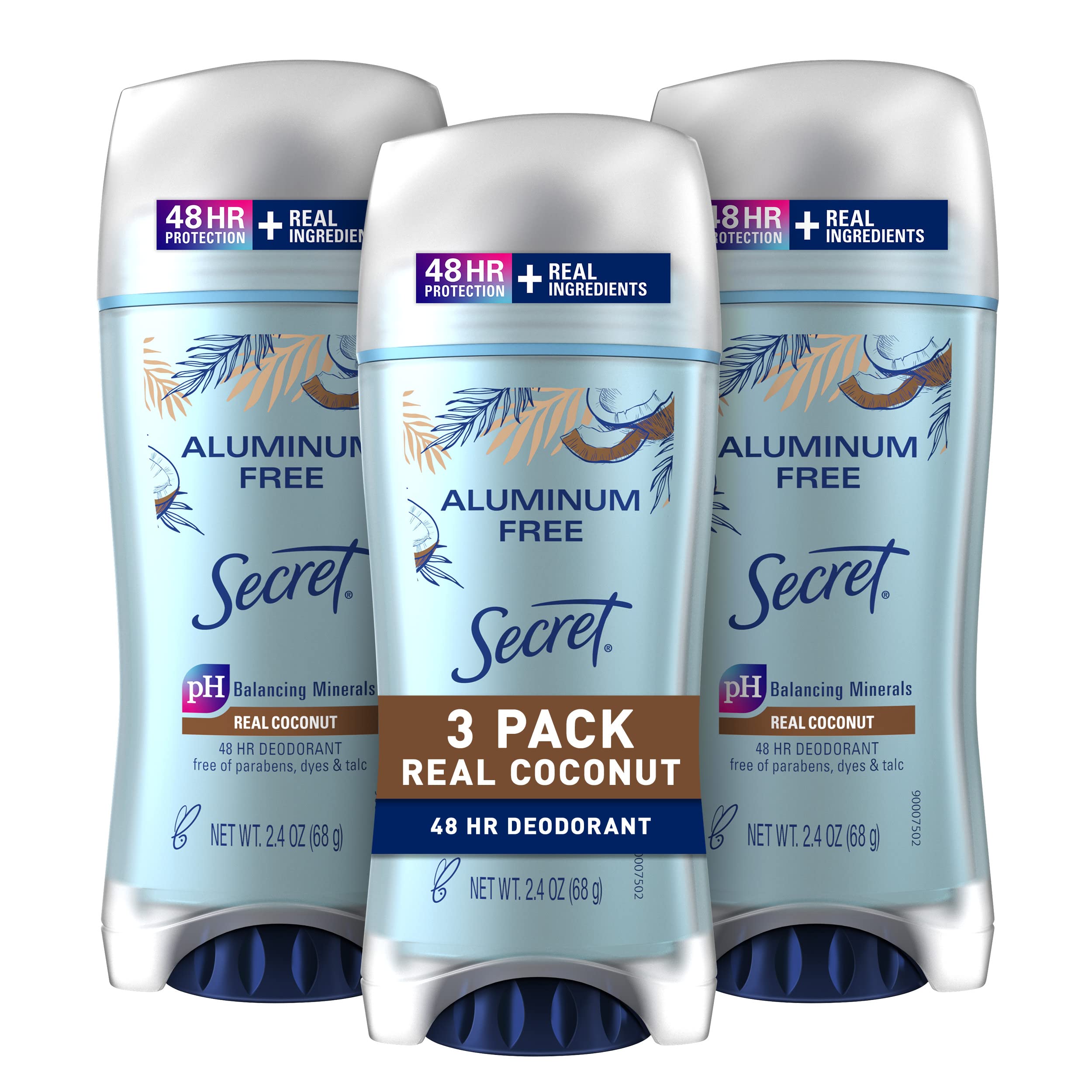 is secret aluminum free deodorant safe