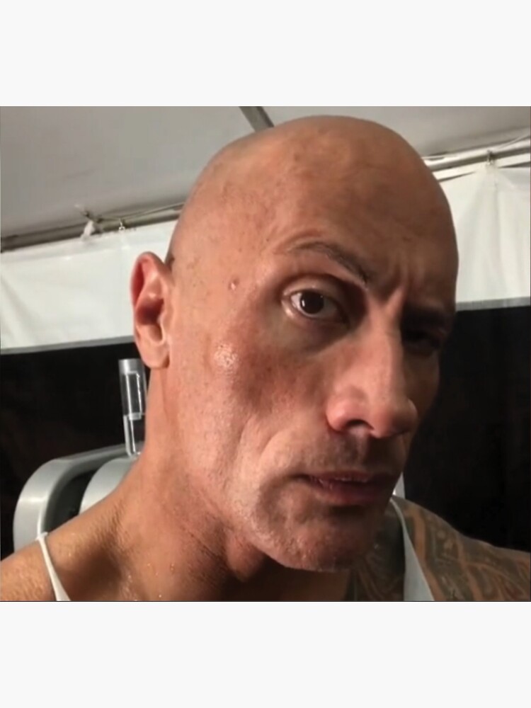 the rock eyebrow raise