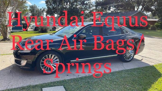 hyundai equus air suspension reset