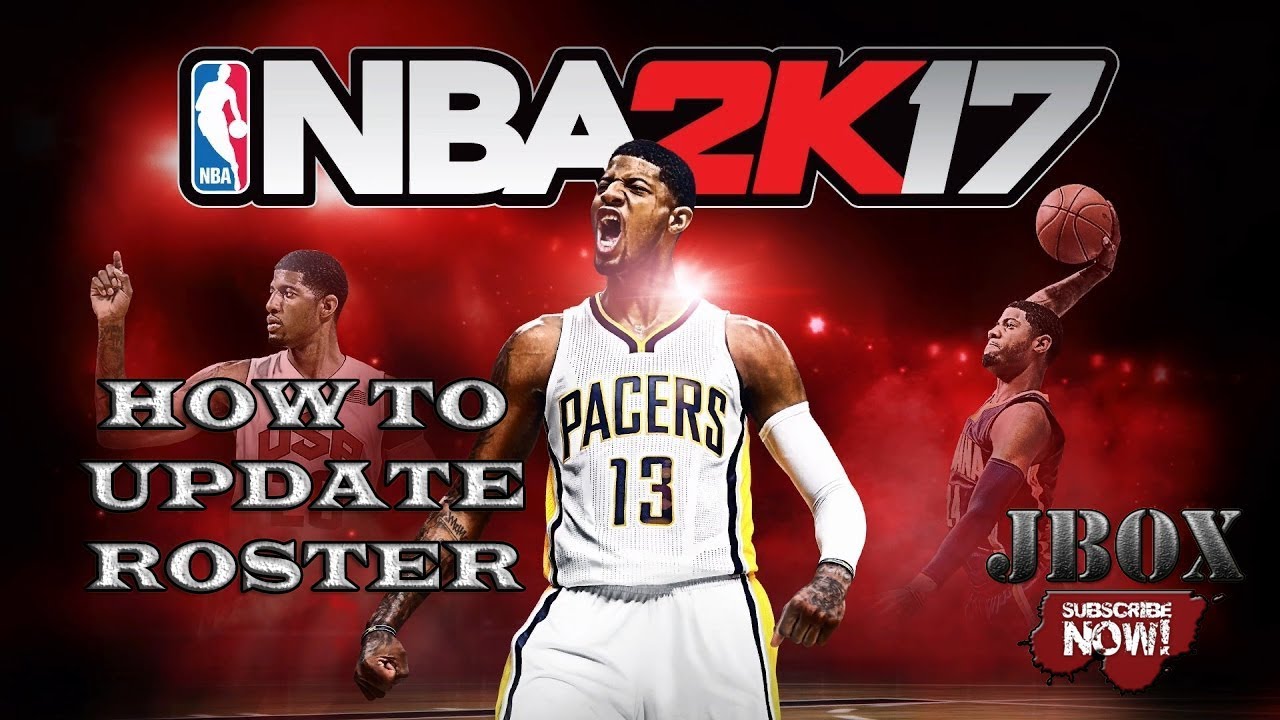 how to update 2k17 roster