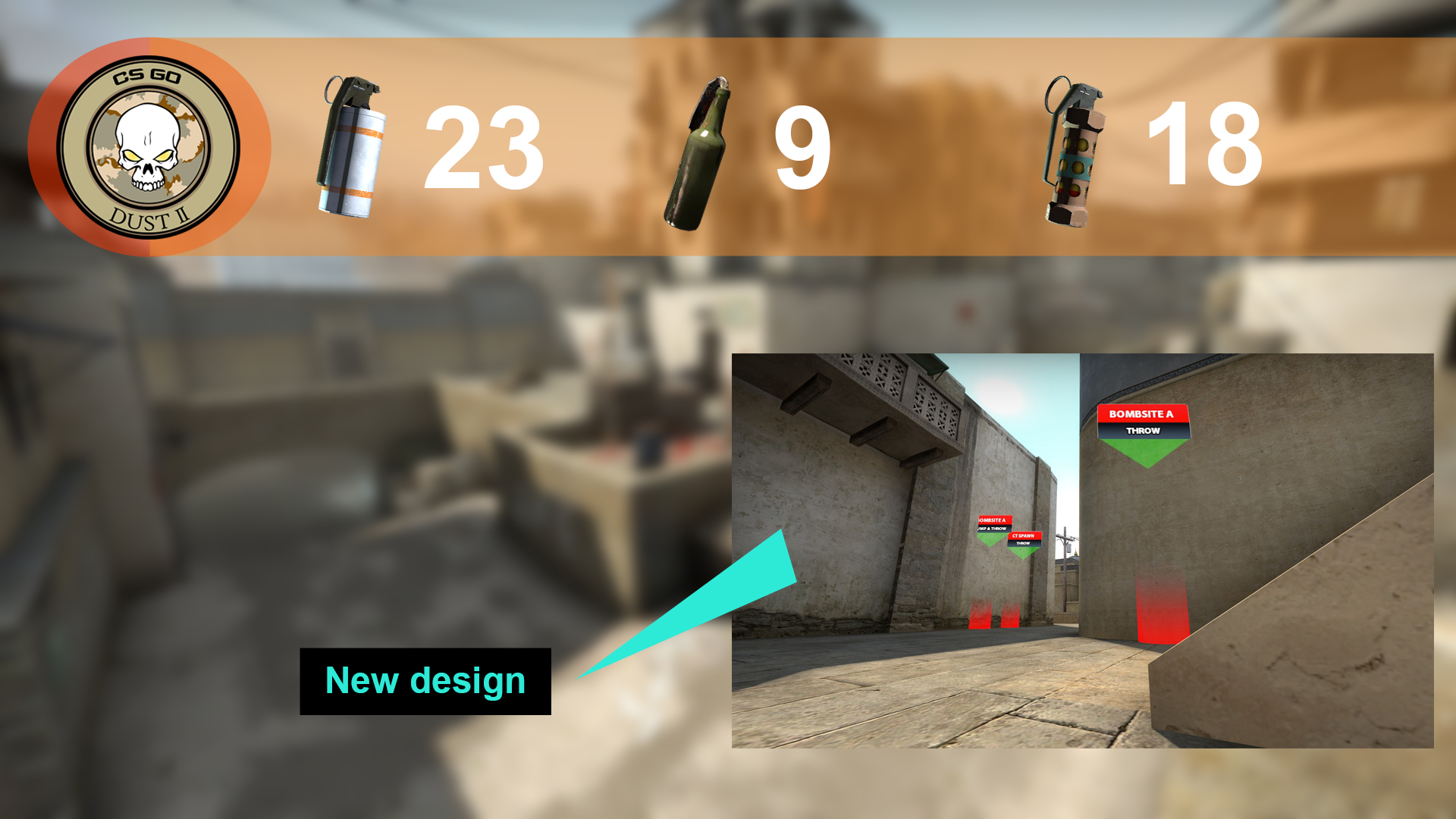 new dust 2 training map