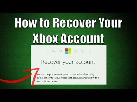 how to recover xbox account