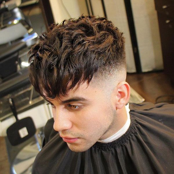 low fade fringe