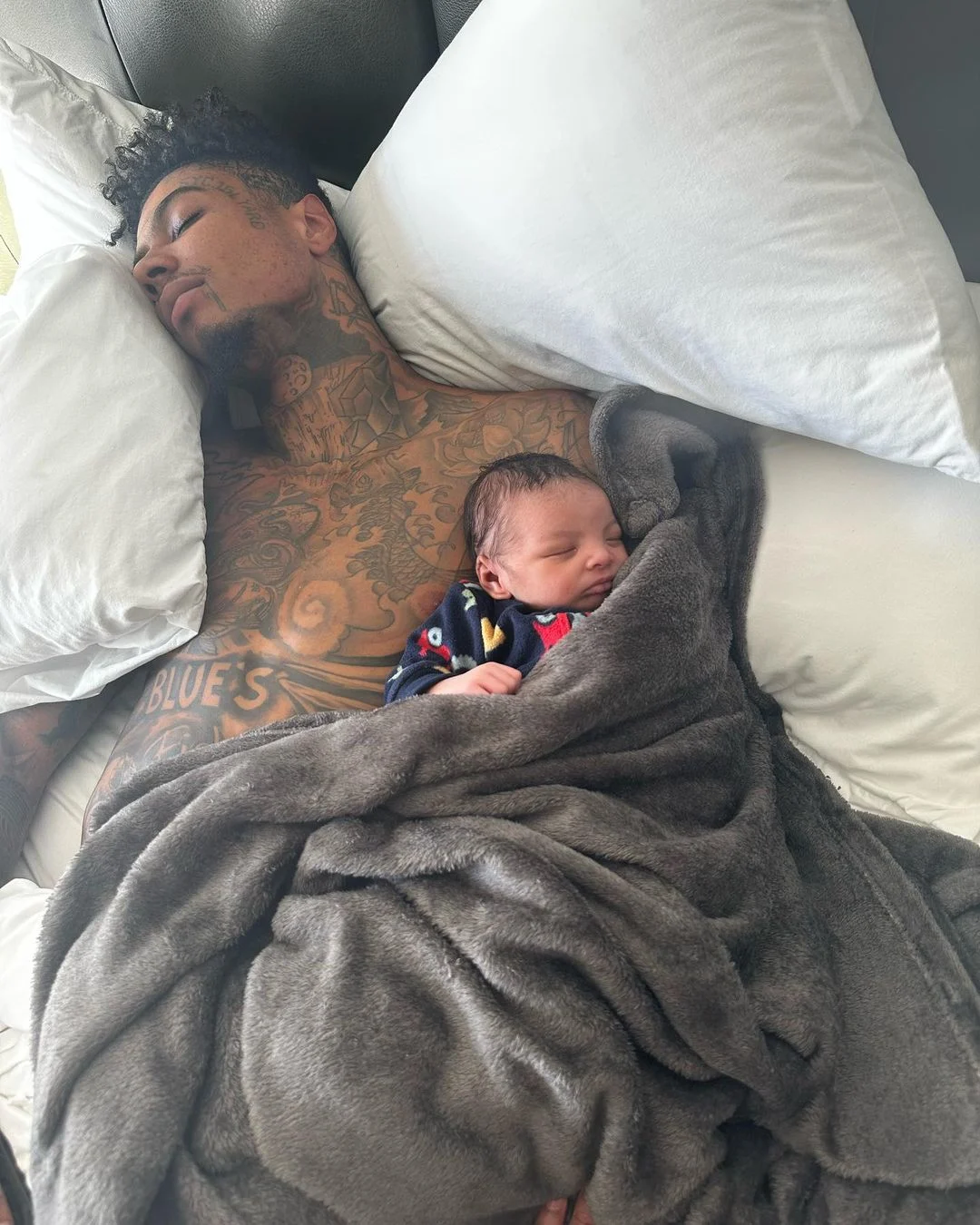 blueface expose his son