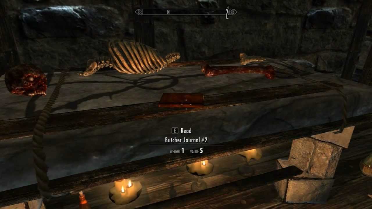 skyrim blood on the ice stuck