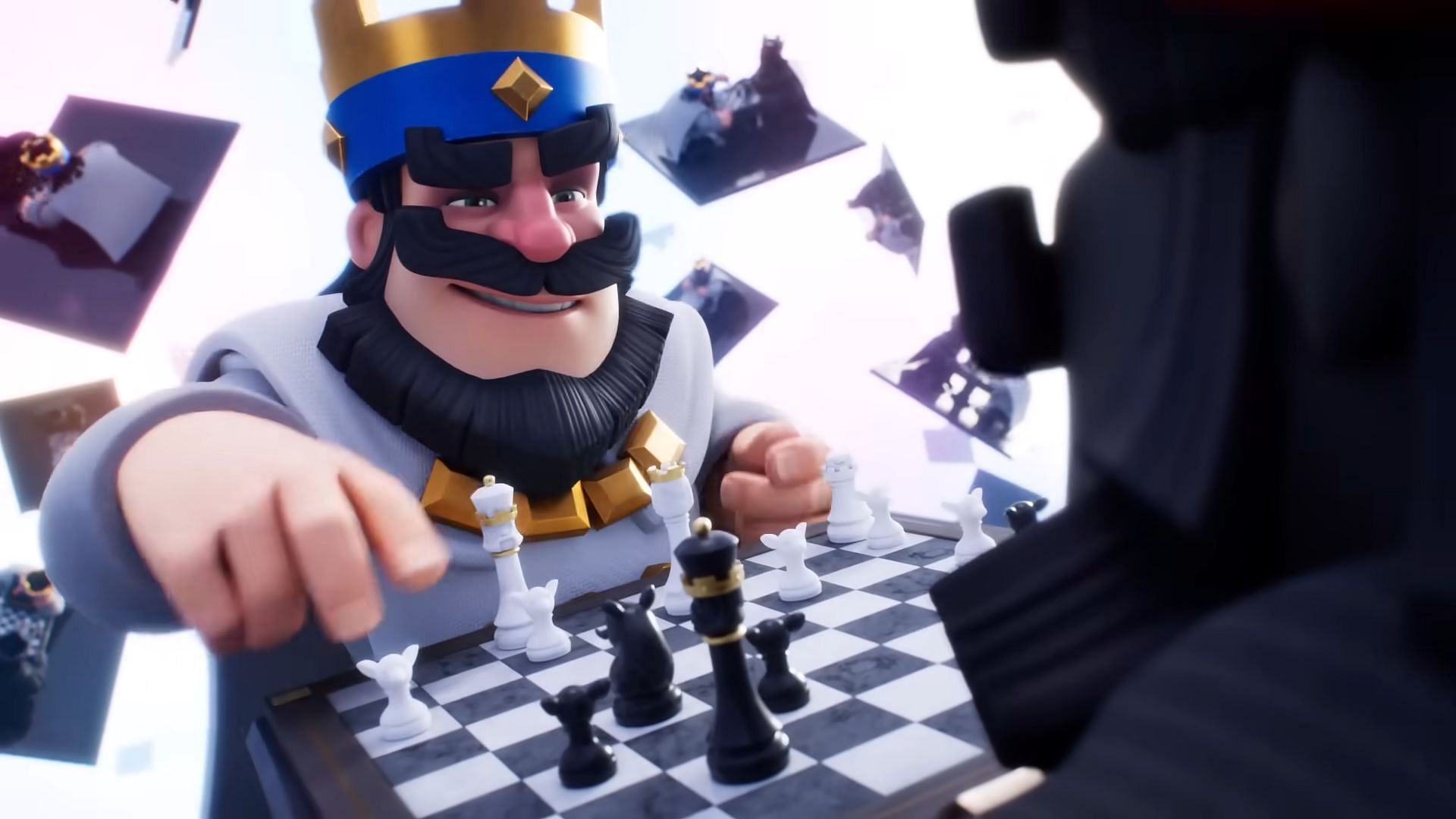 win the rook in two moves clash royale