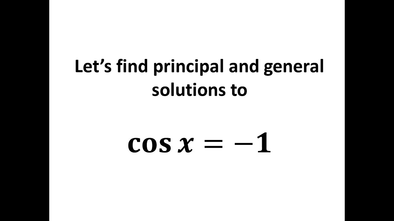 cos x 1 formula