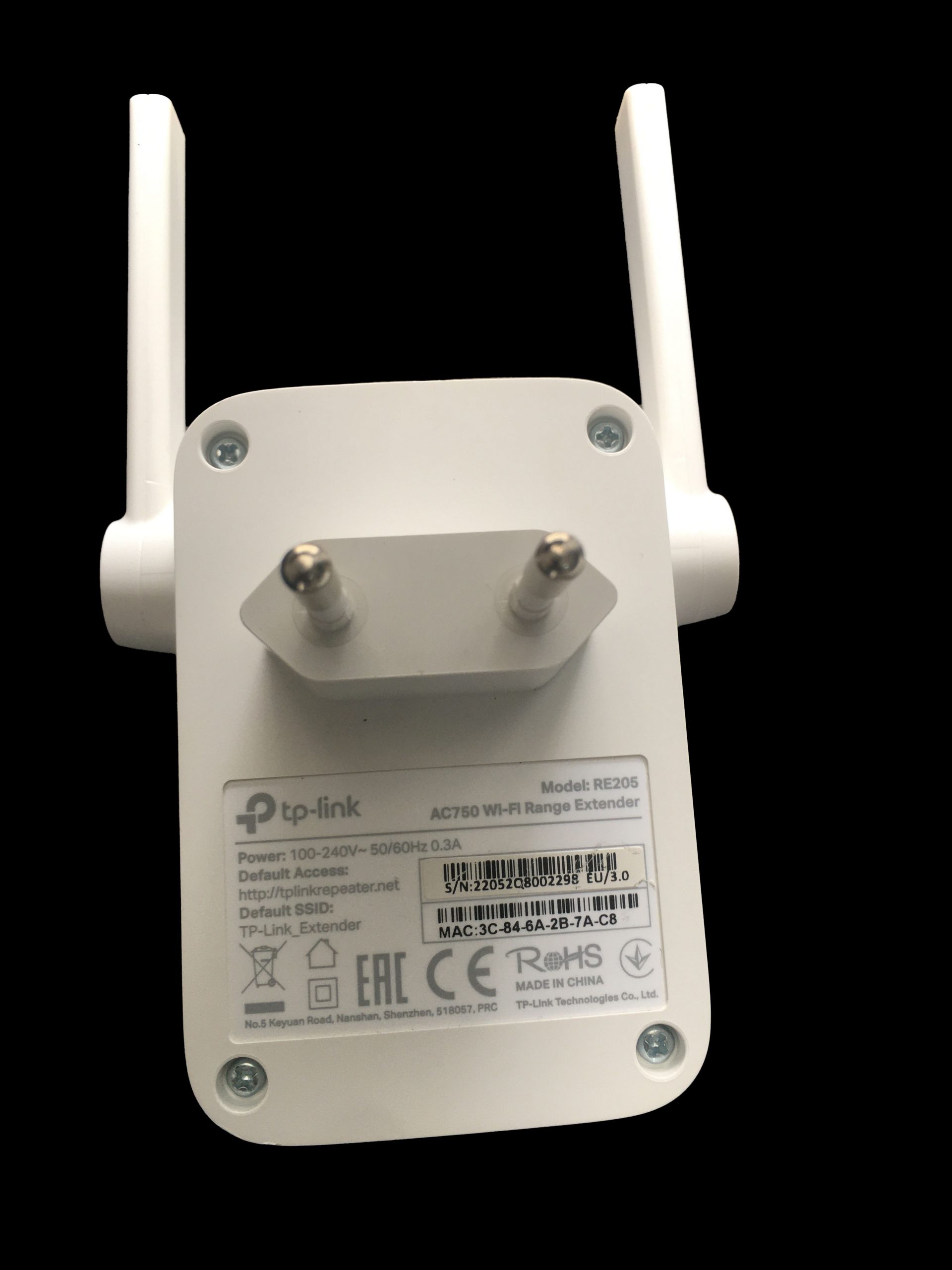 ac750 wifi range extender