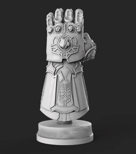 infinity gauntlet 3d model