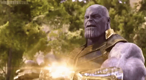 thanos infinity gauntlet gif