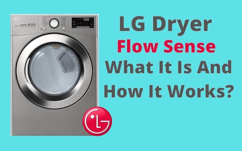 lg dryer flow sense light