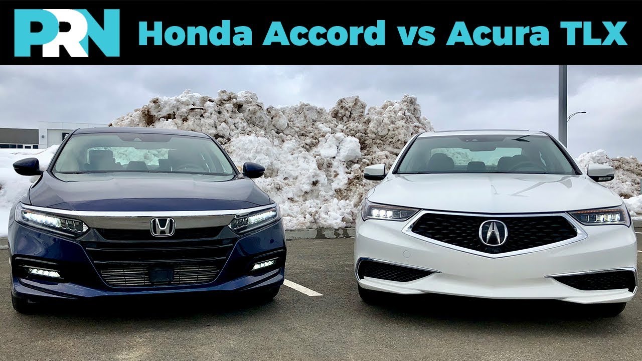 acura tlx vs honda accord 2018