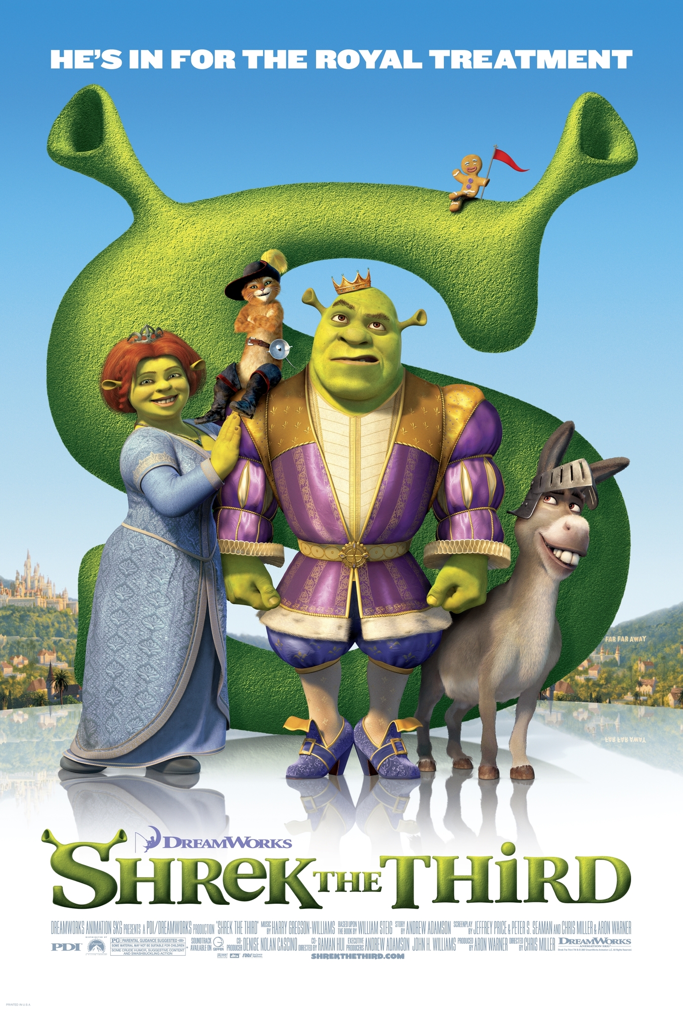 actors in shrek 3