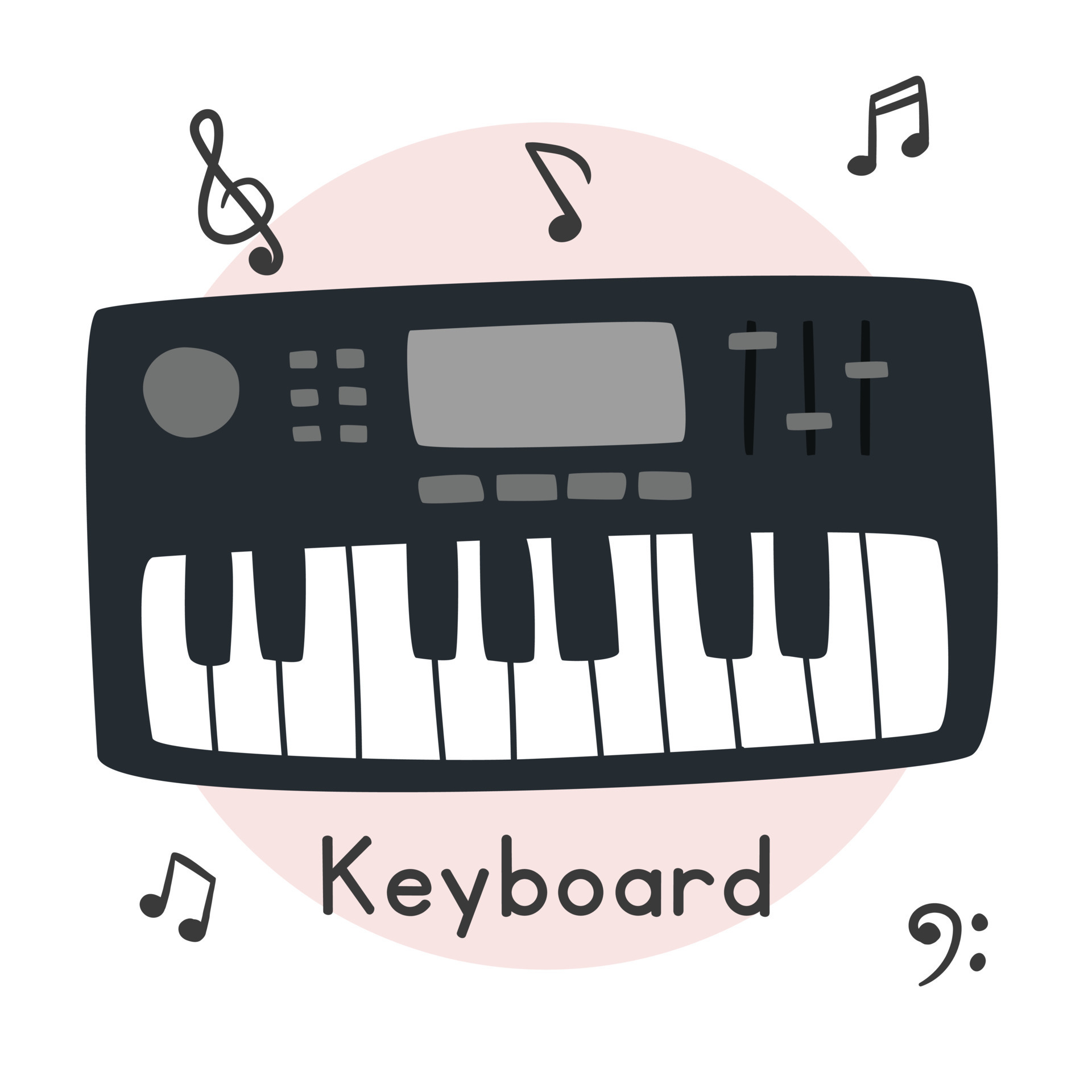 keyboard clipart