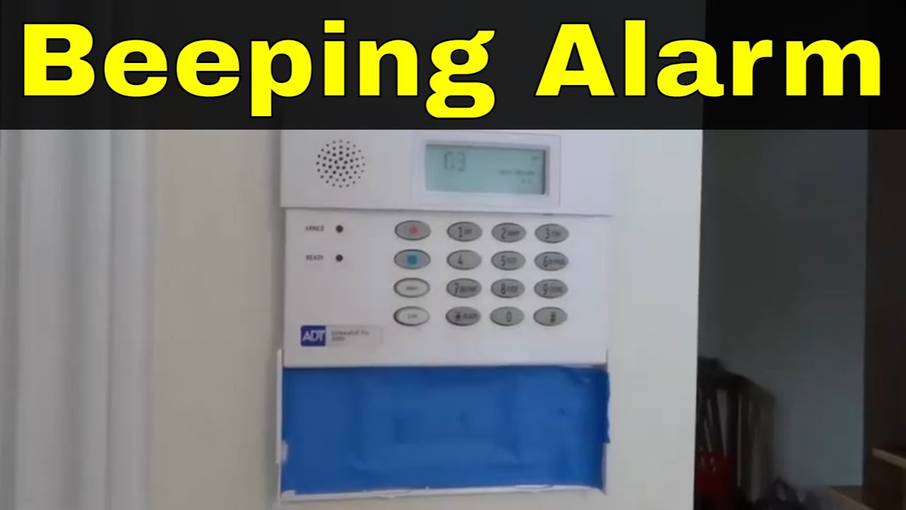 adt alarm beeping
