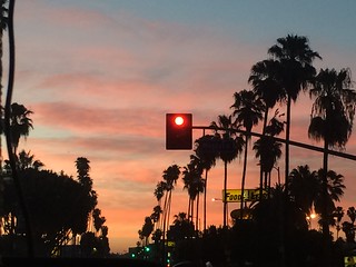 sundown time los angeles