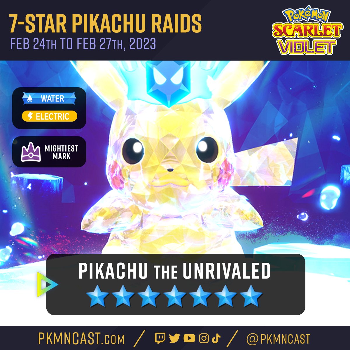 7 star pikachu raid