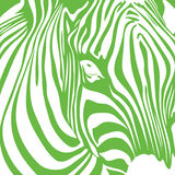 two green zebras