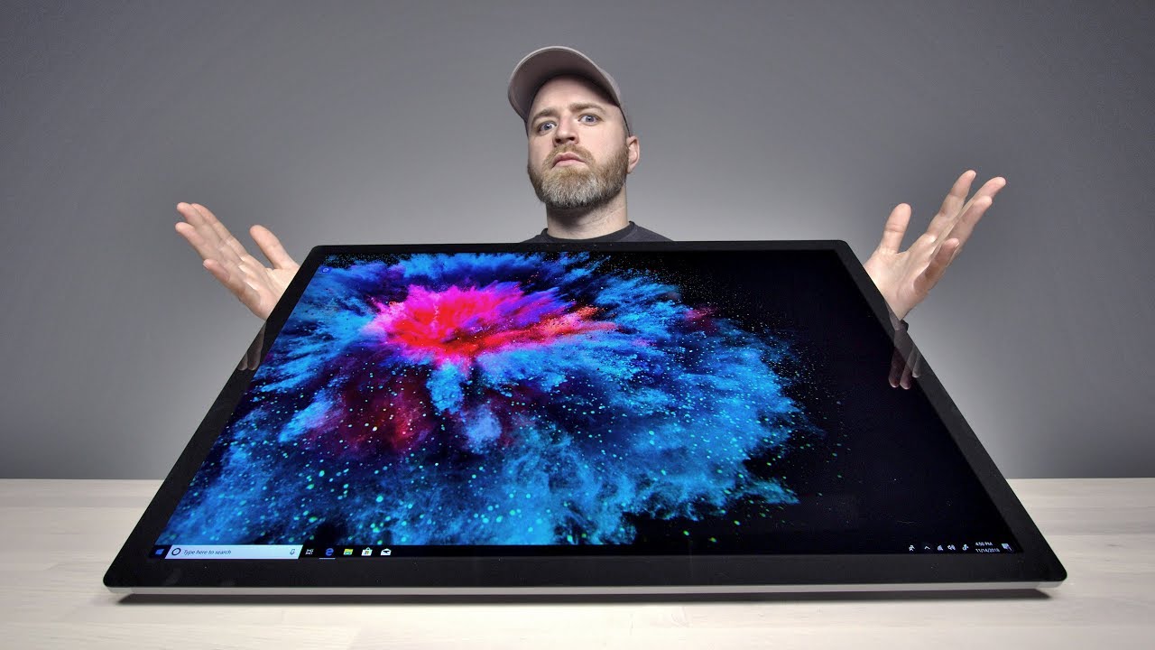 microsoft big touch screen