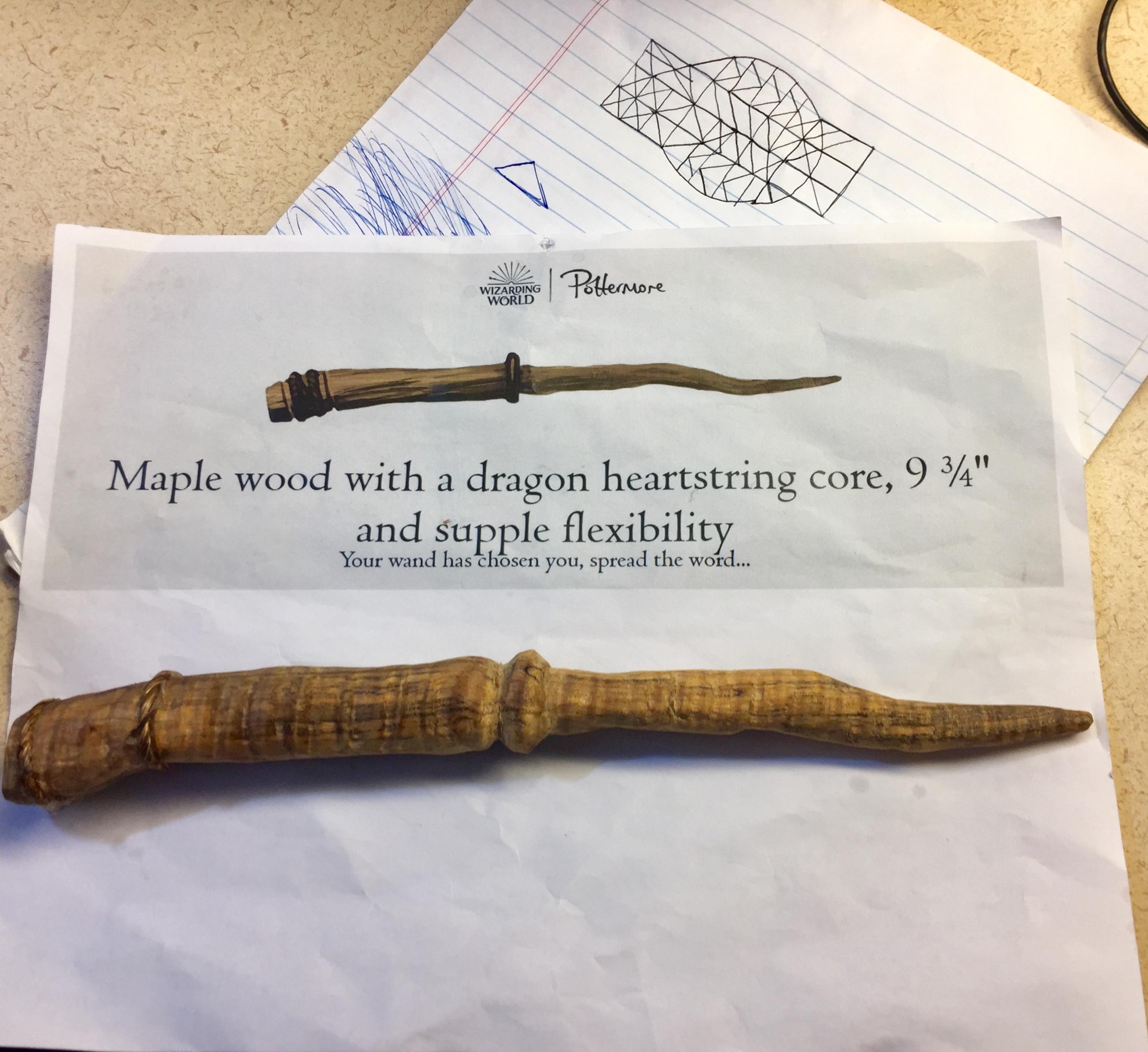 wizarding world wand test