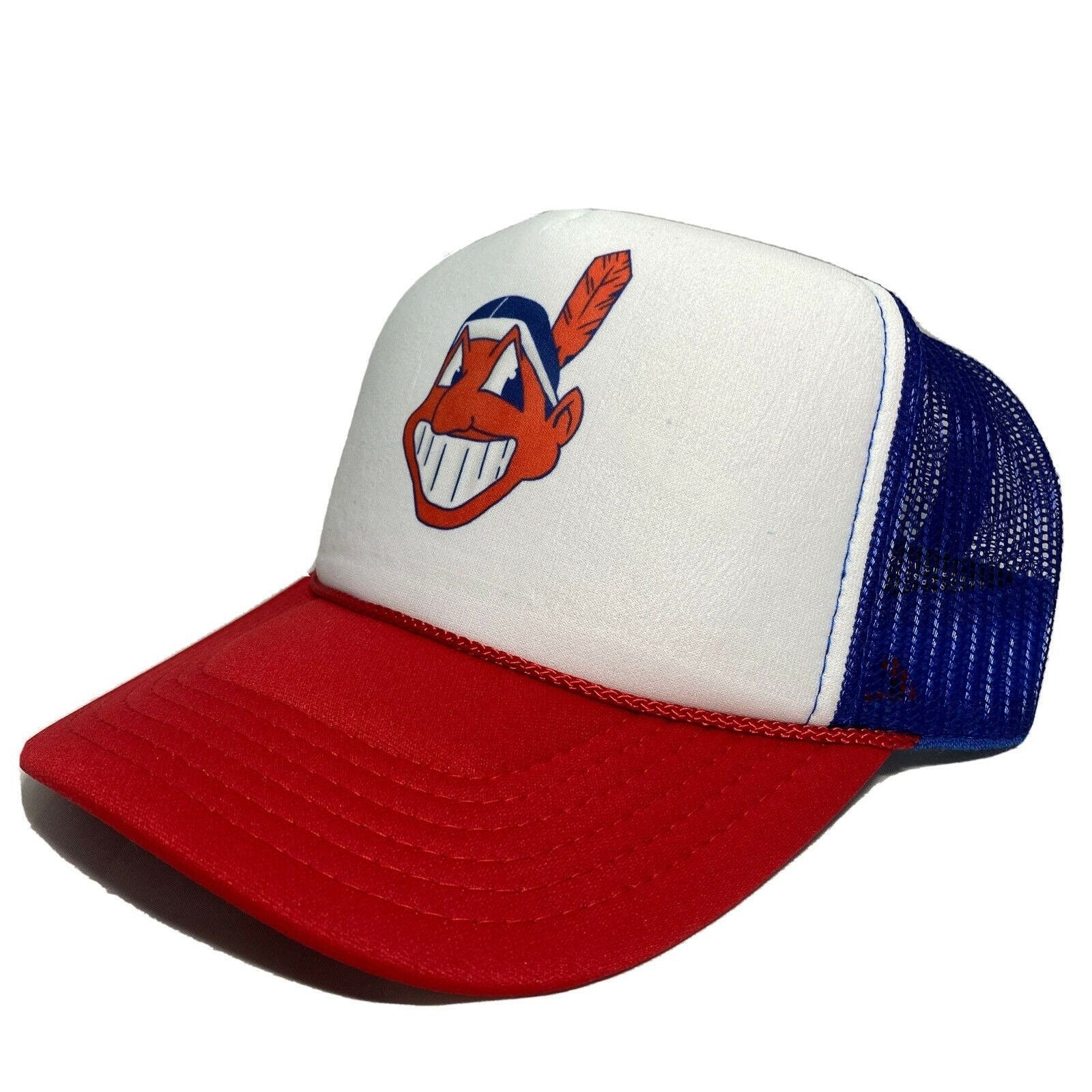 cleveland indians trucker hat