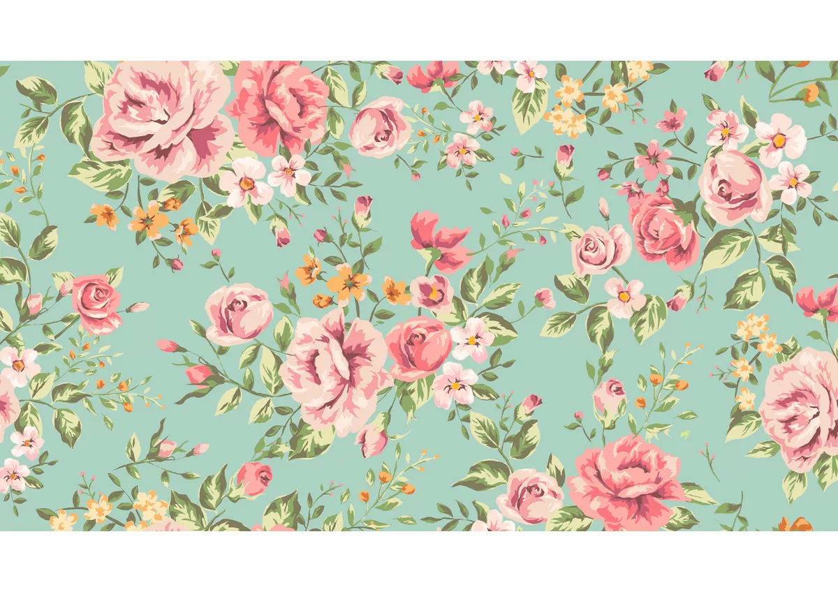 floral paper sheets