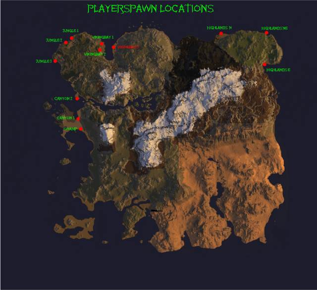 ragnarok spawn map