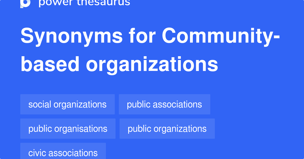 organization synonym