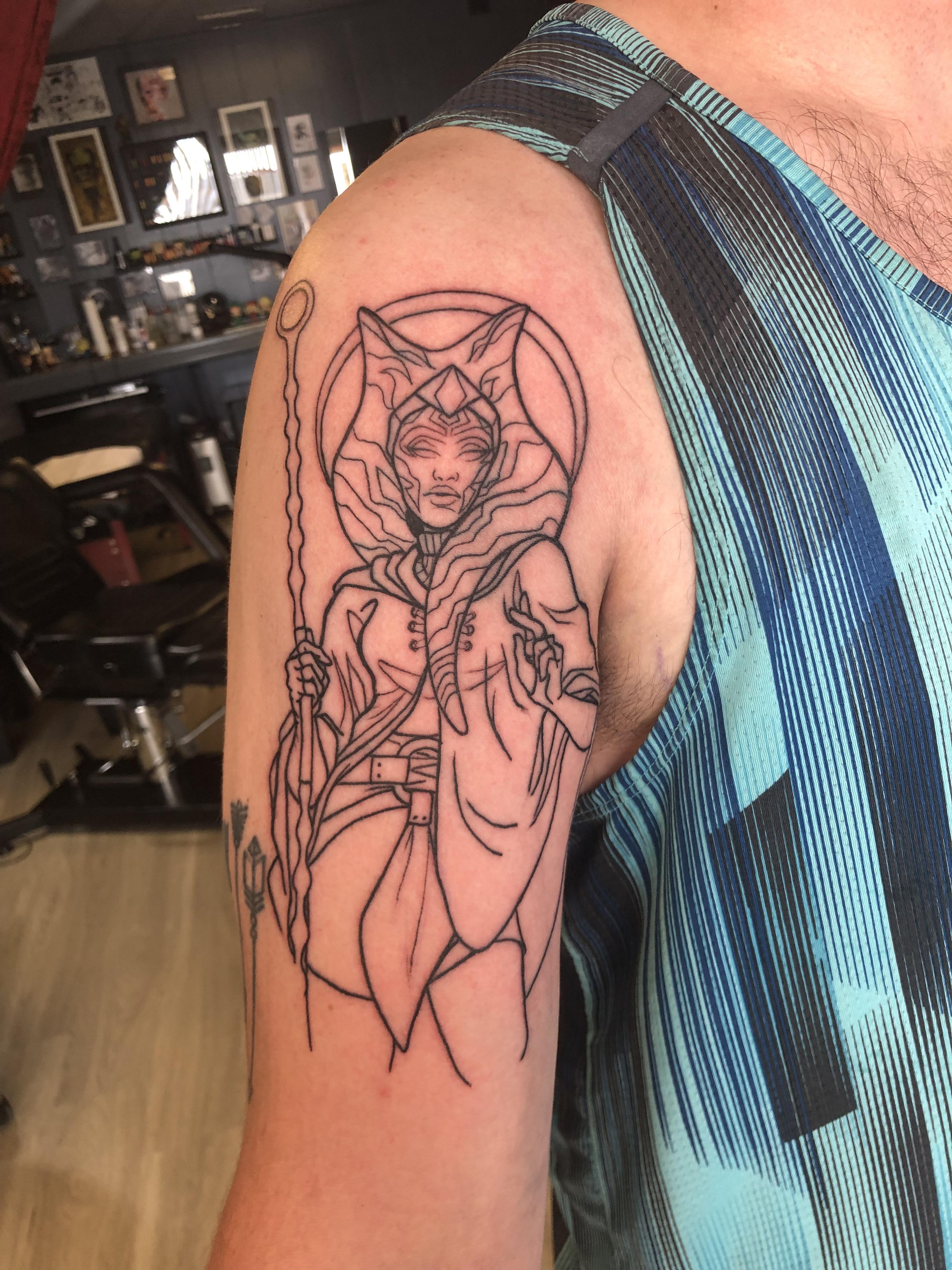 ahsoka tano tattoo