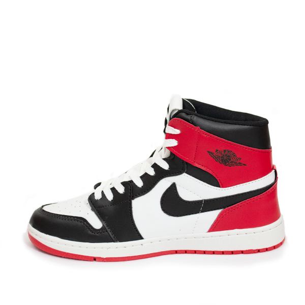 air jordan 1 red white black