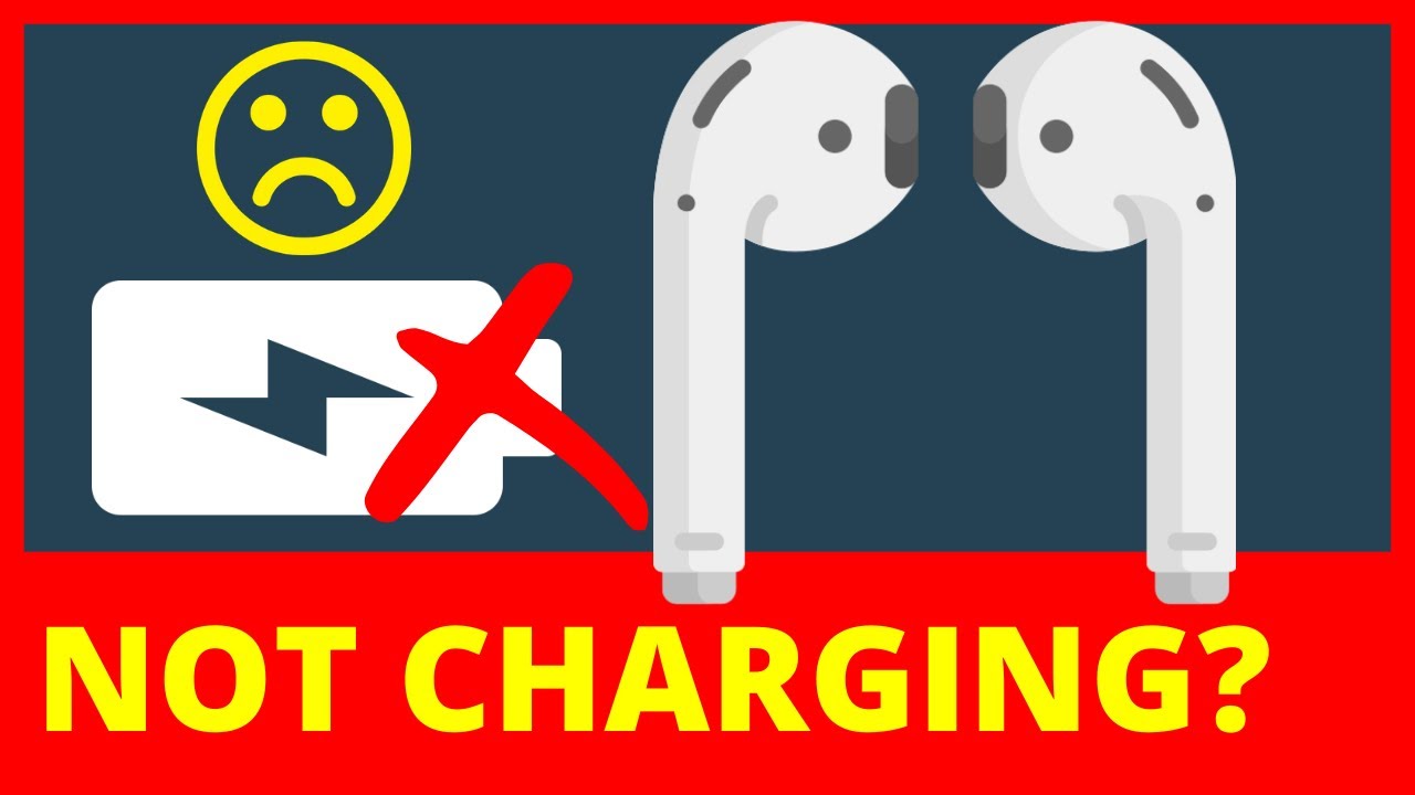 airpods not charging unless plugged in