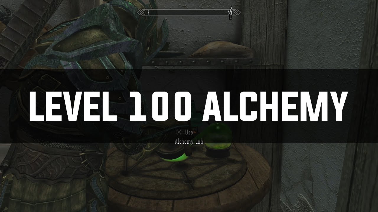 alchemy leveling skyrim