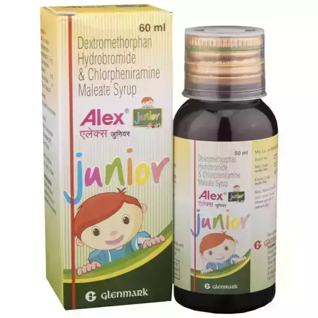 alex junior syrup dose for 1 year