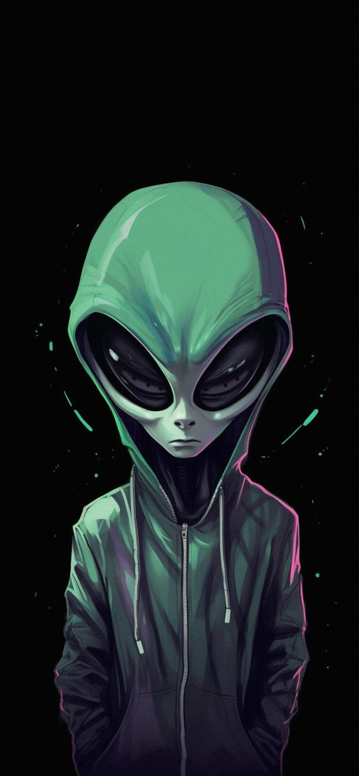 alien wallpaper 4k