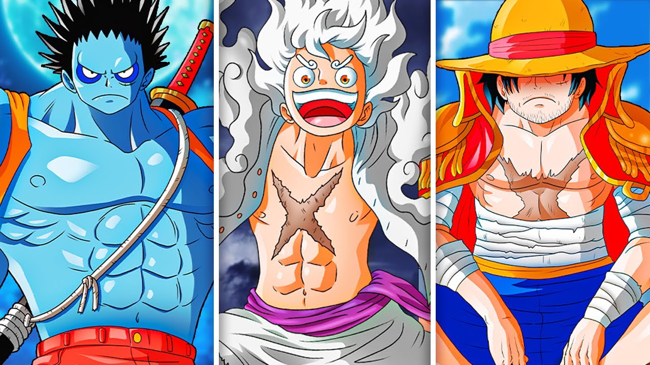 all luffy transformations