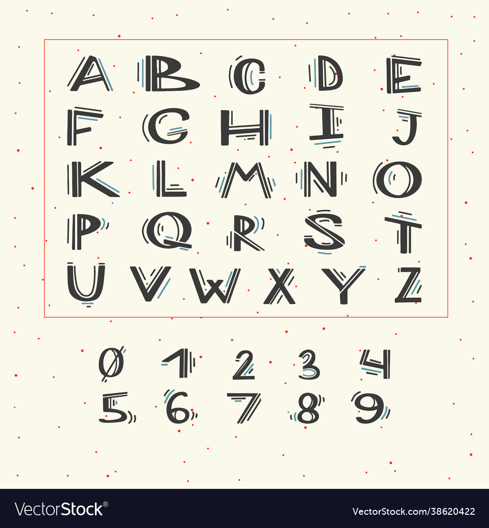 alphabet lettering fonts