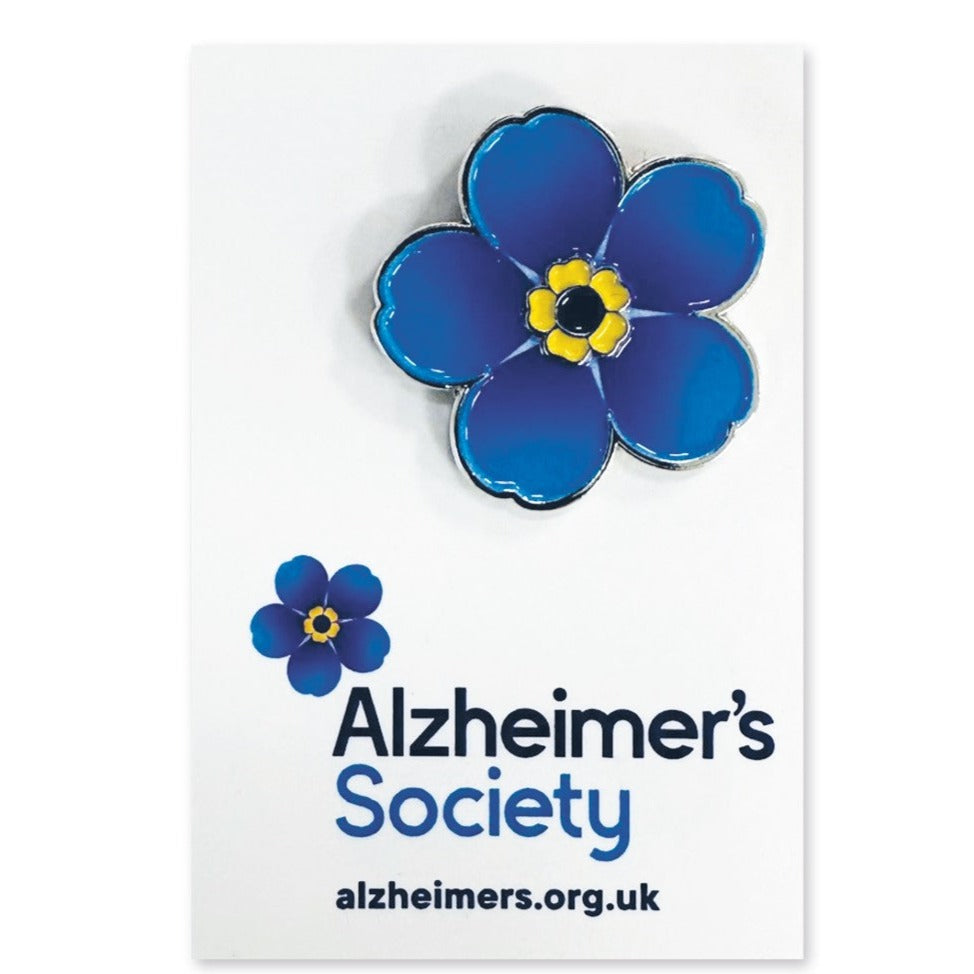 alzheimers forget me not pin