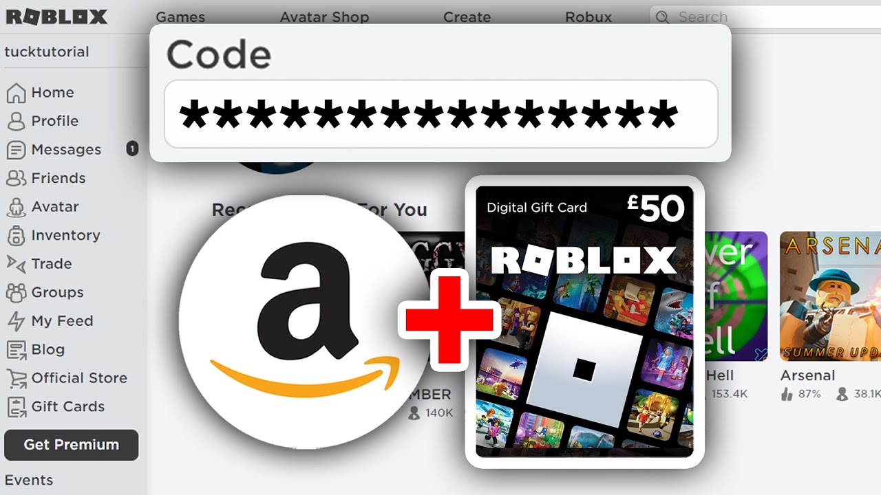 amazon roblox gift card