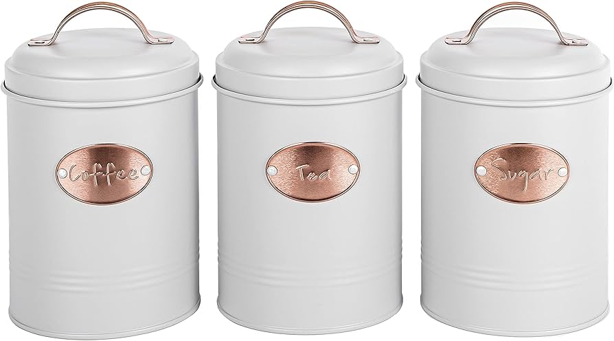 amazon tea coffee sugar canisters