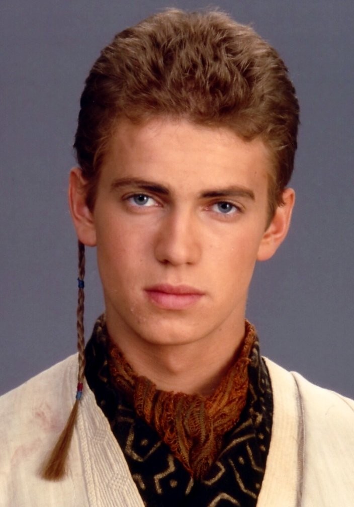 anakin hair braid