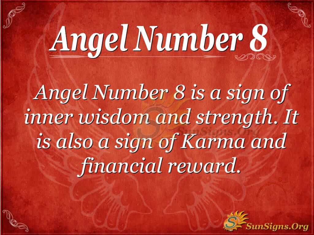 angel number 8