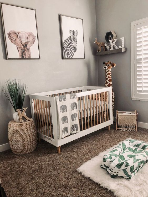 animal themed nursery ideas