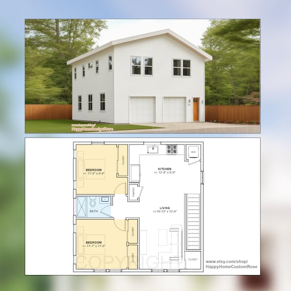 apartment over garage plans