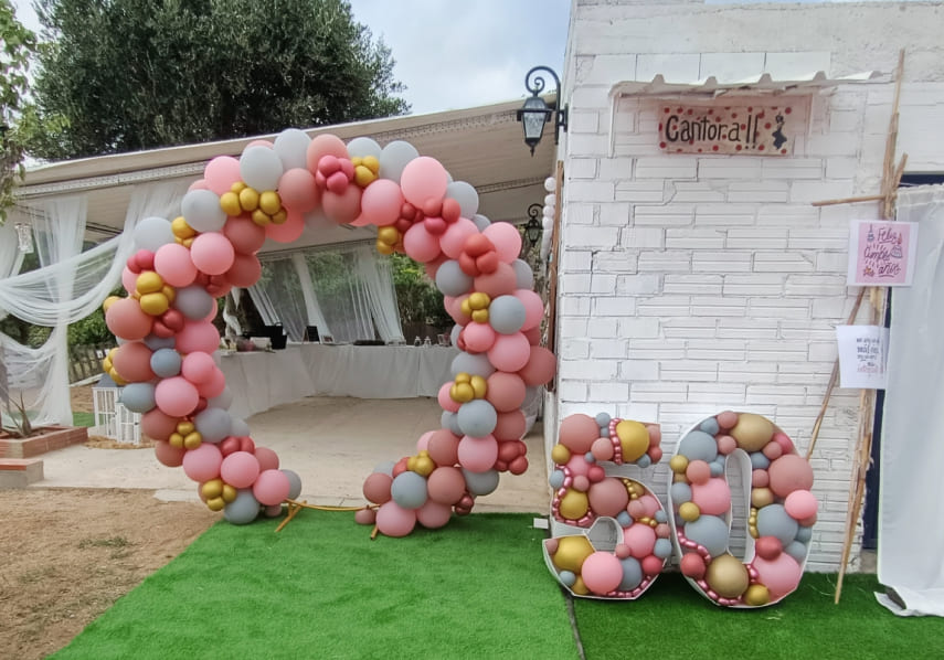 arcos de globos sencillos