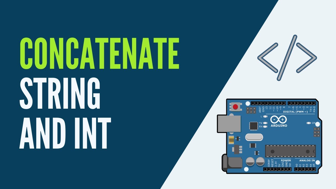 arduino string concatenation