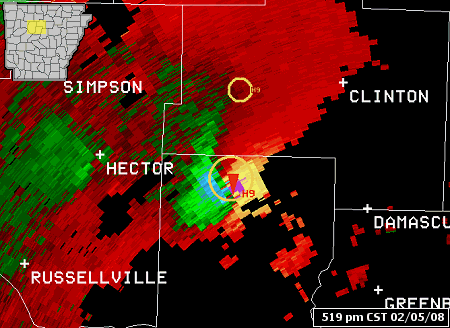 arkansas doppler radar