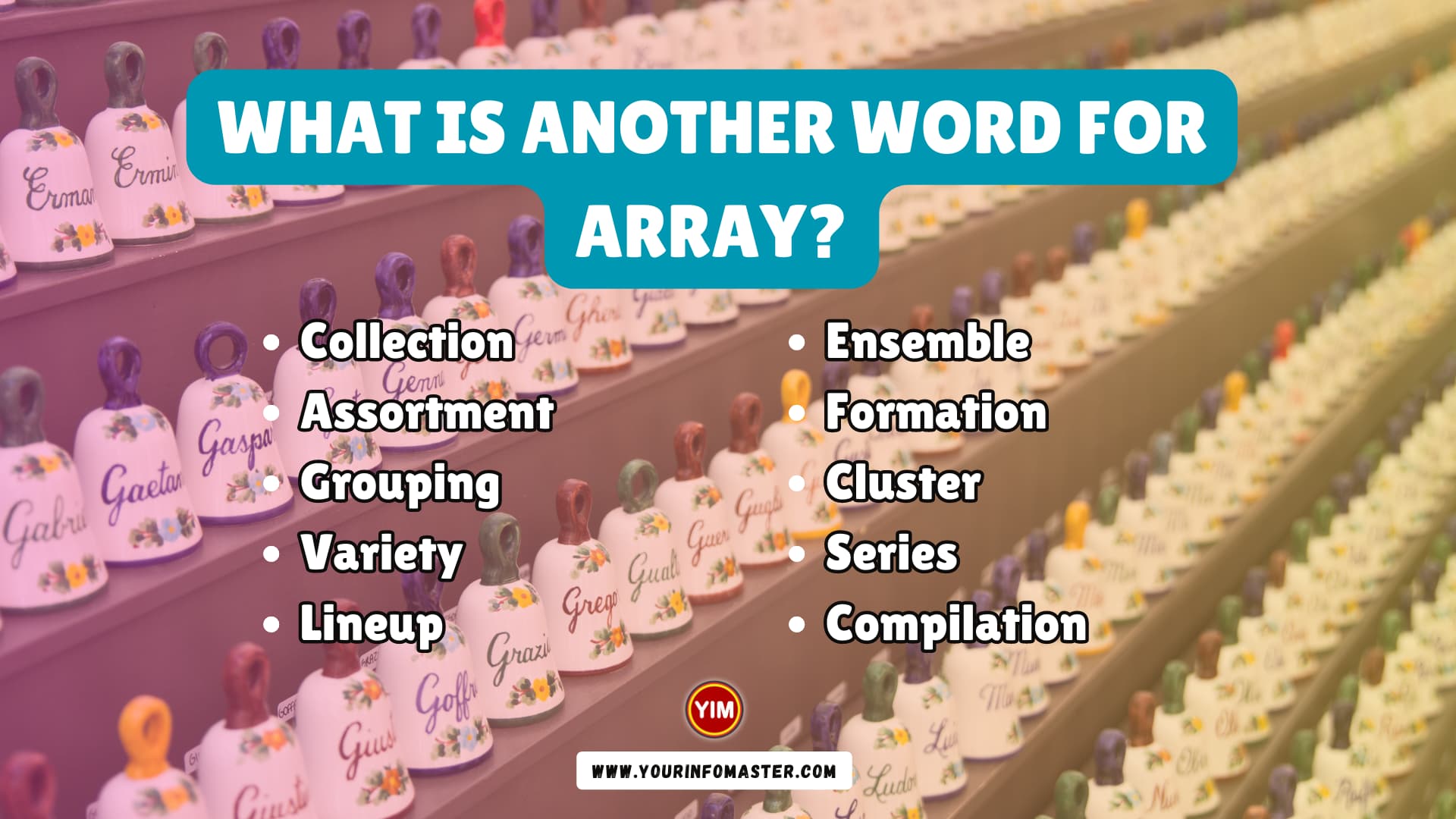 array antonym